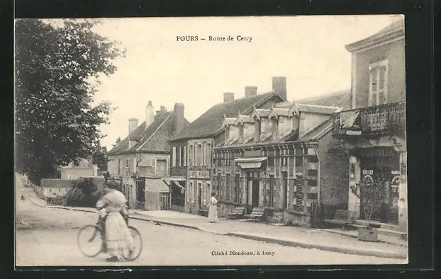 CPA ovens, Route de Cercy, street view