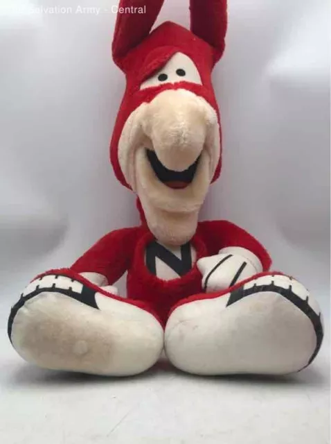 Lot Of 4 Domino's Pizza Red Avoid The Noid Advertising Plush Stuffed Dolls