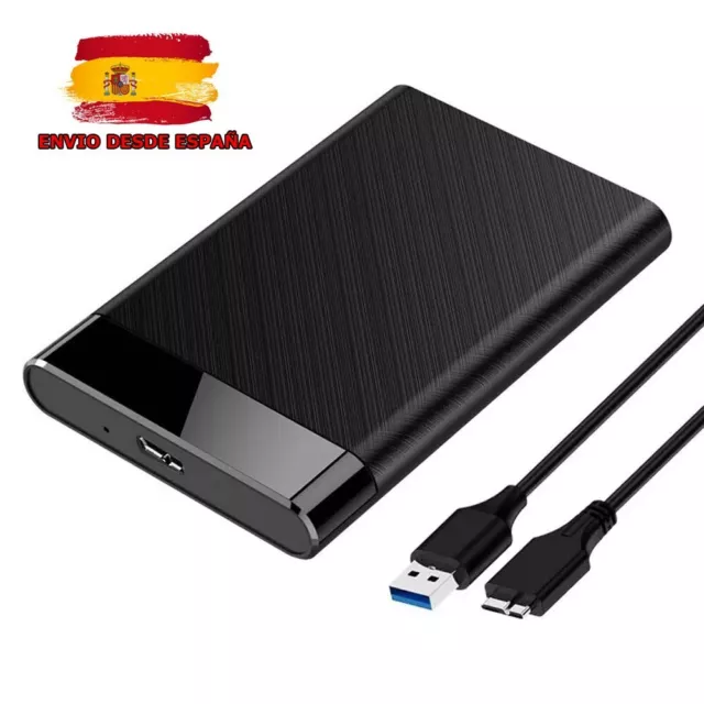 Carcasa caja USB 3.0 HDD 2,5 "SATA carcasa de disco duro externo 2,5 pulgadas