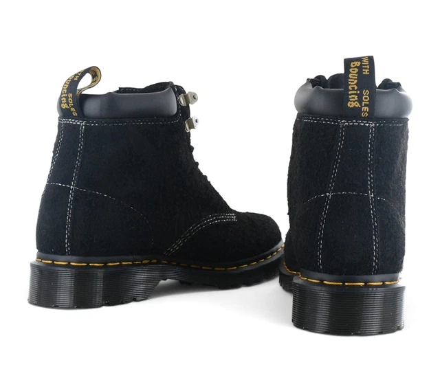 DR. DOC MARTENS 939 Long Napped Suede MB Men's Boots Shoes Black ...