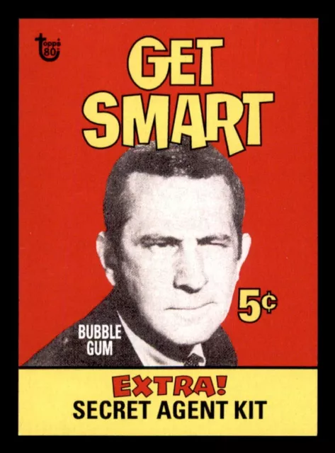 2018 Topps 80th Anniversary Wrapper Art #60 Get Smart