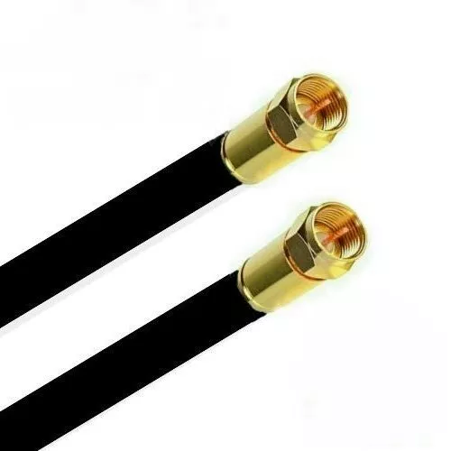 Sat Anschlusskabel Deluxe Premium Kabel 8K Gold Gerade / Gerade für Octagon Sat 3