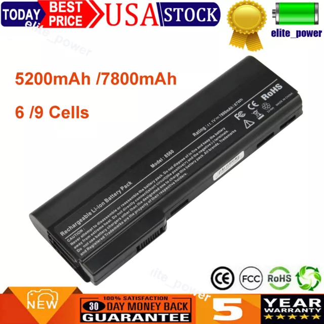 NEW For HP ProBook 6360b 6460b 6470b EliteBook 8460p 8460w 8470p CC06XL Battery