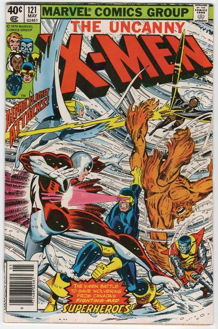 Uncanny X-Men 121 Marvel Comics 1979 1st Full Alpha Flight