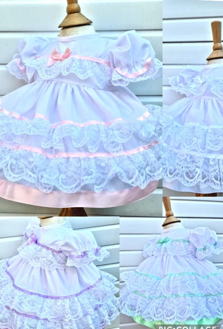 Big frilly baby dresses clearance