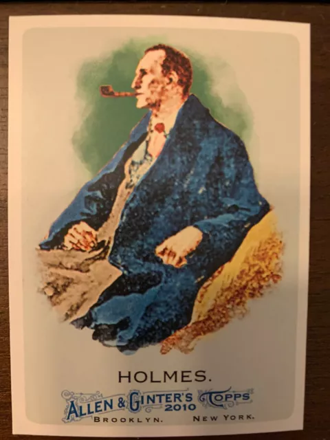 2010 Allen & Ginter SHERLOCK HOLMES Fictional Detective card # 110