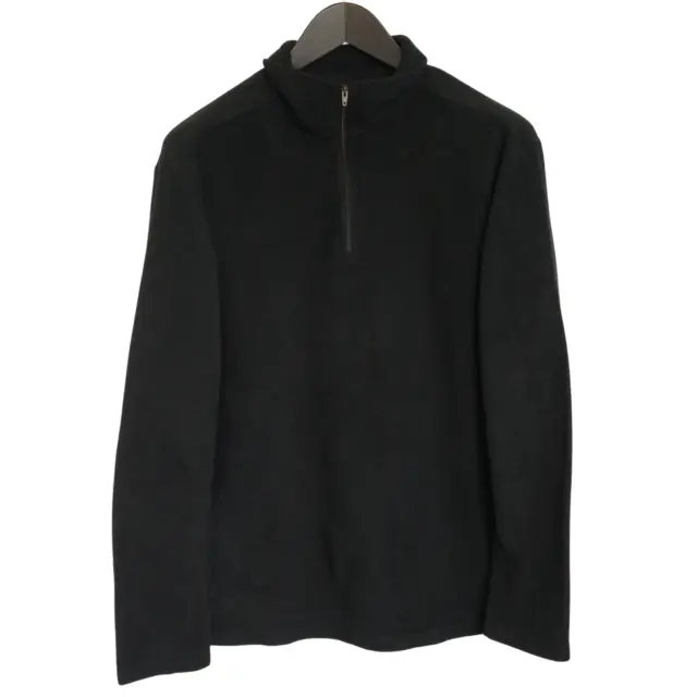WOMEN PATAGONIA FLEECE Jacket Black Pullover Casual Hiking Size XL ...