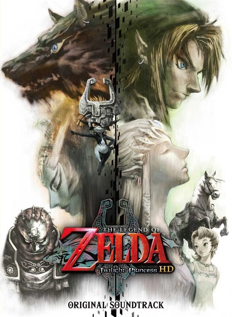 THE LEGEND OF Zelda Twilight Princess HD Original Soundtrack CD Japan ...