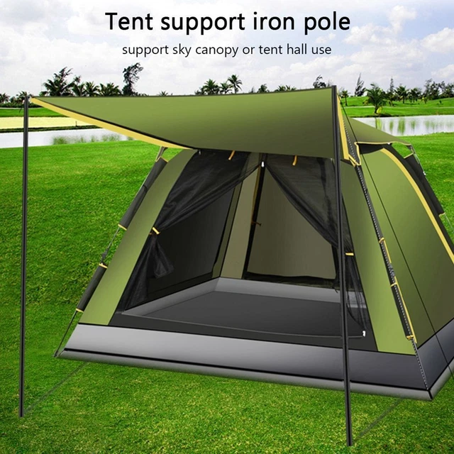 TELESCOPIC AWNING BRACING Rod Tent Poles Tent Canopy Tarp Pole Tent ...