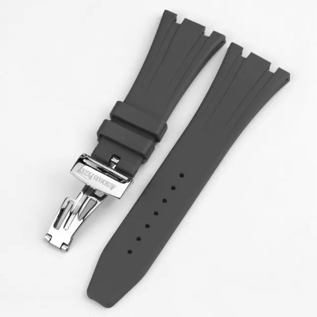 For Audemars Piguet Royal Oak Offshore 15400 42mm Watchband Rubber Band Strap