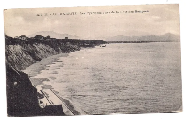 biarritz, the Pyrenees views of the Basque coast