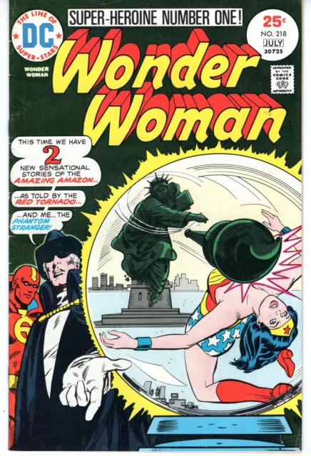 Wonder Woman #218 Vg Dc bronze age comic