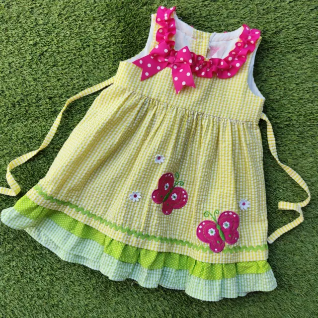 Delish searsucker dress Toddler Kids GirlSize 2