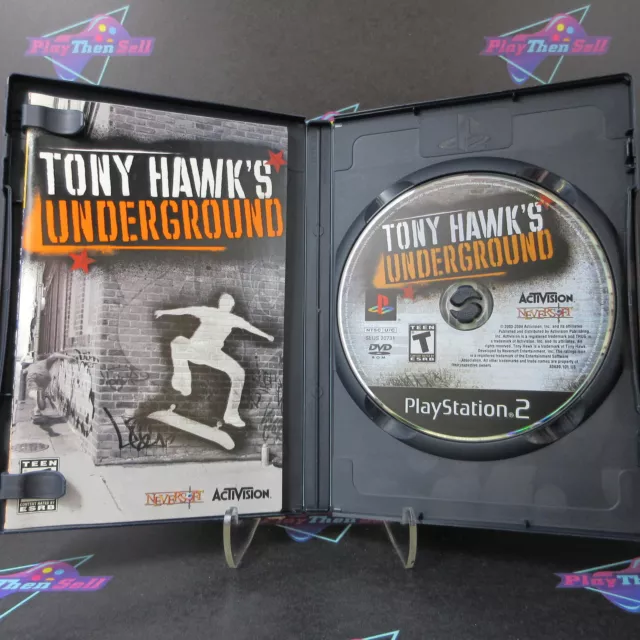 Tony Hawk's Underground PS2 PlayStation 2 - Complete CIB 3