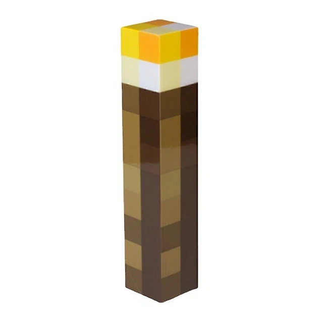 MINECRAFT GAME TORCH Wall Light USB Brownstone Lamp Desk Child Bedroom