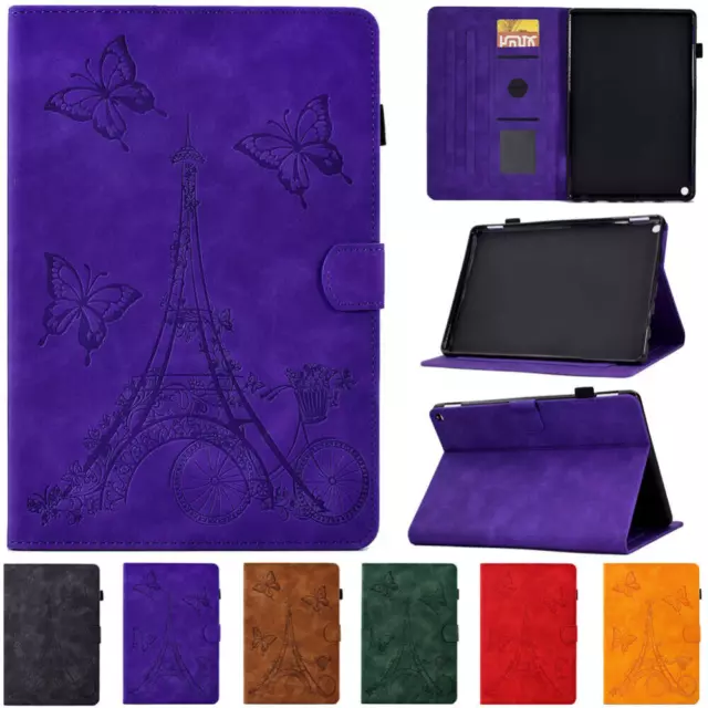 For Amazon Kindle Fire HD 10 Plus 2021 11th Gen Smart Leather Case Stand Cover