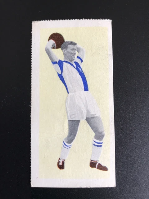 Fleetway  50 Star Footballer's of 1963 Card No 38 Mick McGrath Blackburn Rovers