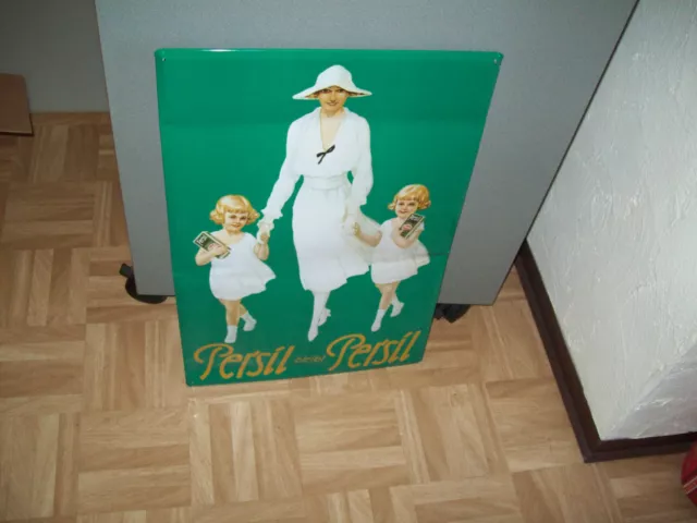 PERSIL - Werbeschild Retro Blechschild 60x40 cm Vintage