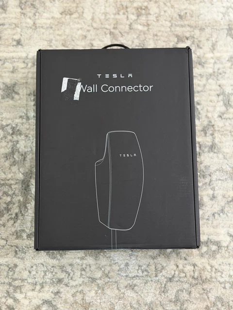 Borne De Recharge Tesla Wall Connector Gen 3 – Jusqu’à 22 KW, Câble Type 2 De 7.3 M – Compatible Toutes Voitures électriques | Monophasé/Triphasé