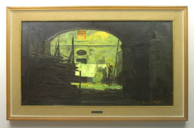 Italian Impressionist Oil c1965 - Riccardo Tosti (1910-1986) LISTED