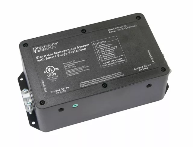 Progressive Industries EMS-HW30C 120 Volt 30 Amp Surge Protector