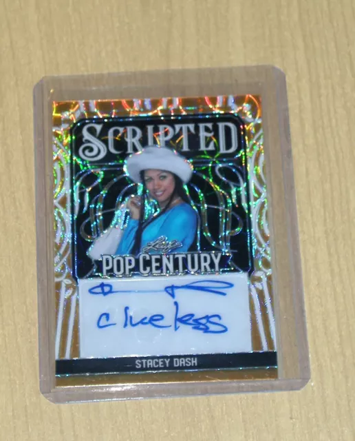 2024 LEAF POP Century Metal autograph auto GOLD Script Stacey Dash