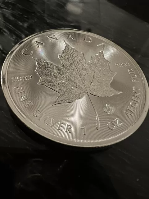 Kanada Canada   Silber  5 DOLLARS 2022 Maple-Leaf   1 oz  2021