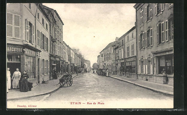 CPA Tin, Rue de Metz