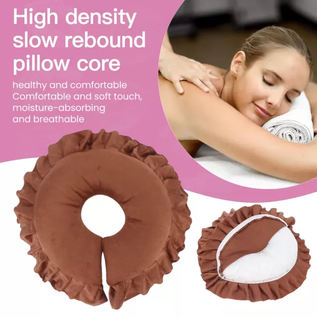 U Shaped Salon Spa Massage Table Bed Face Rest Down  Cushion Pillow