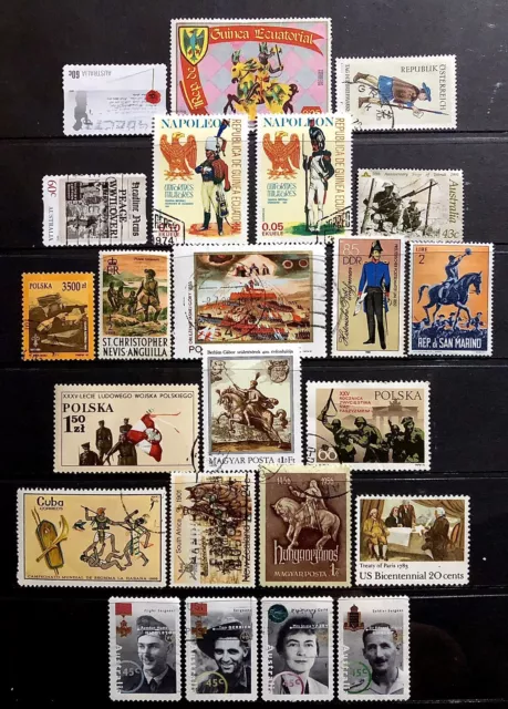 Assorted Wartime Stamps (Mint & Used)