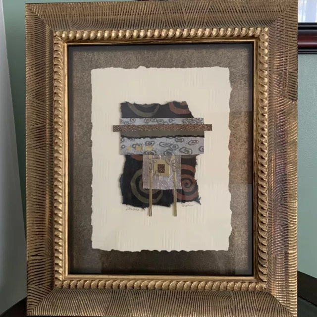 Joy Broe Mixed Media Art Piece “Sonoma I” 2010 Signed