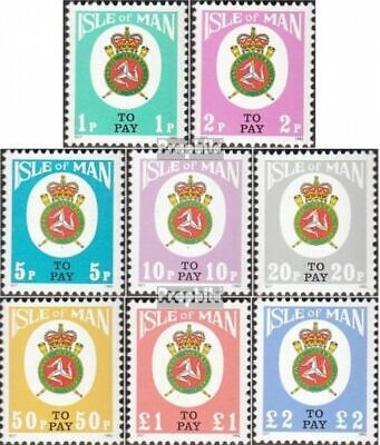gb-Île de man p17-p24 (édition complète) neuf 1982 Les timbres-poste