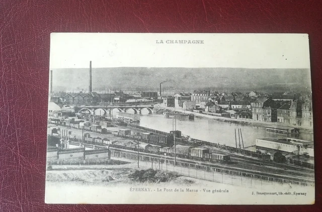 CPA 51 Epernay - Le pont de la marne