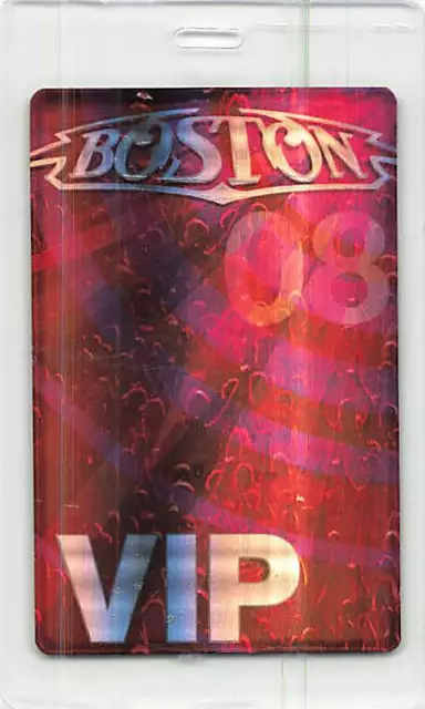 Boston Backstage Pass 2008 VIP Pink Variant