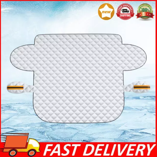 Winter Car Front Windscreen Cover Waterproof Dustproof Winter Sun Snow Ice Cover