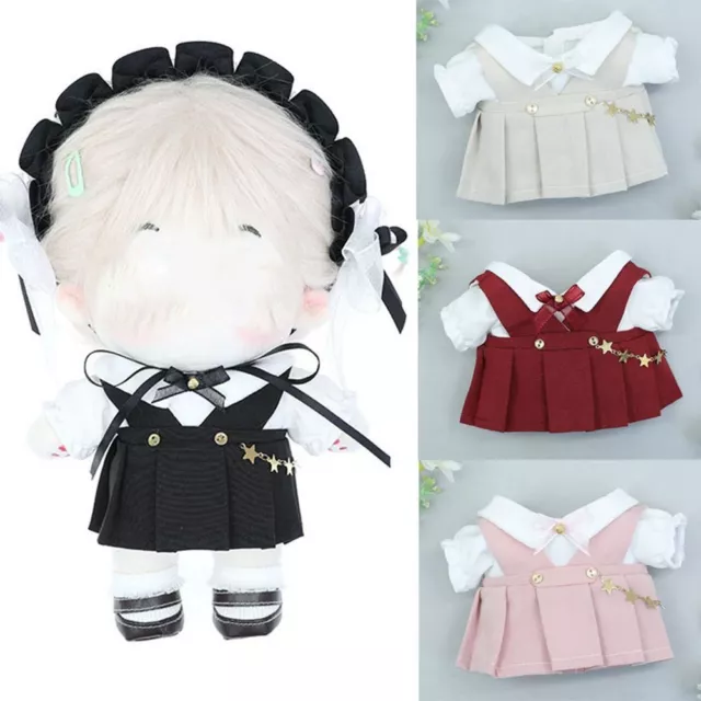 Mini Clothes Idol Doll Outfit T-shirt Shorts 20cm Doll Clothes Dresses
