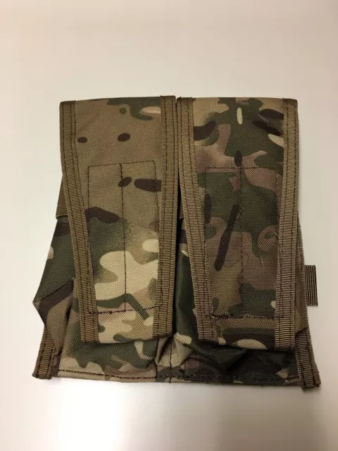 Airsoft Magazintasche mit 2 Fächer in Multicamo  - Molle System Tactical