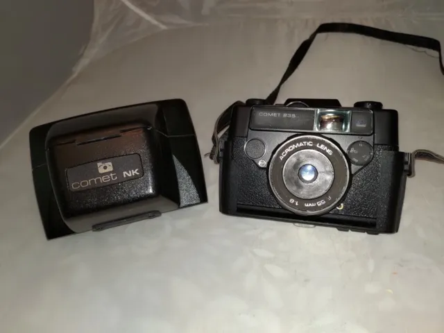 COMET 235 NK f55mm 1:8  Macchina fotografica analogica vintage con custodia 4