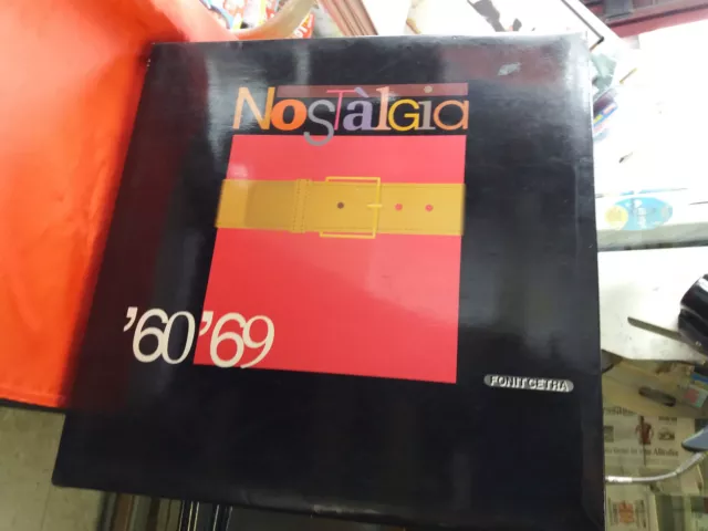 DISCO 33 giri   - Nostalgia '60 '69 • Box 10 Vinili LP • 1989 Fonit Cetra