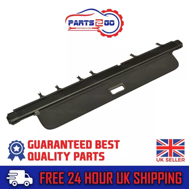 New Rear Parcel Shelf Boot Load Cover Black For Nissan X-Trail Mk2 T31 2008-2013