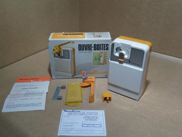 Ouvre Boite Moulinex Référence 309 des années 1977