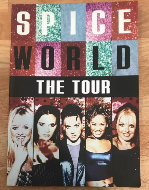 Spice World The Tour Programme 1998