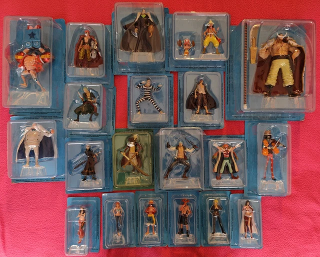 ONE PIECE FIGURE 121 Hachette Rufy, Zoro, Nami, Sanji NUOVI SIGILLATI