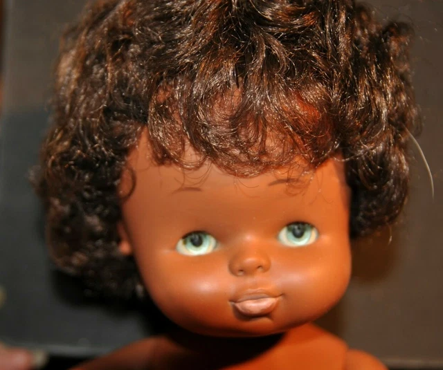 Ancienne Poupée Noire Gégé Raynal Petitcollin Sic - 46 Cm - Années 1960 - France