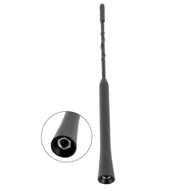 Kit Base Antenna + Asta 51995445 E 46415116 Per Fiat Punto, Seicento, Ducato, Boxer, Relay - Sostituzione Facile