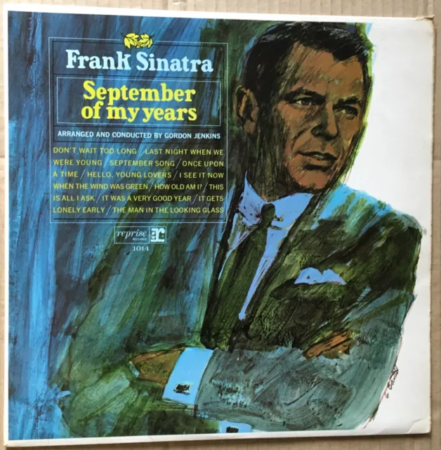 FRANK SINATRA~September of my years~R-1014 ~~ UK 1965 Reprise LP ~PLAYTESTED EX!