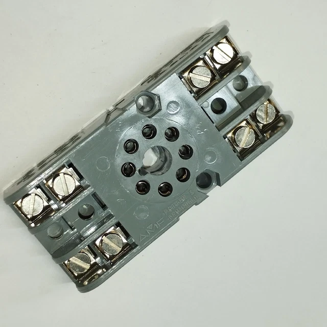 support 8 Broches x2 socket OCTAL ex EL34 Nos Sans Clips Sup34