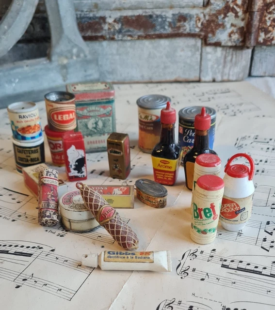 Dînette Miniature Ancienne Pour Poupée Jumeau SFBJ – Jouet Vintage