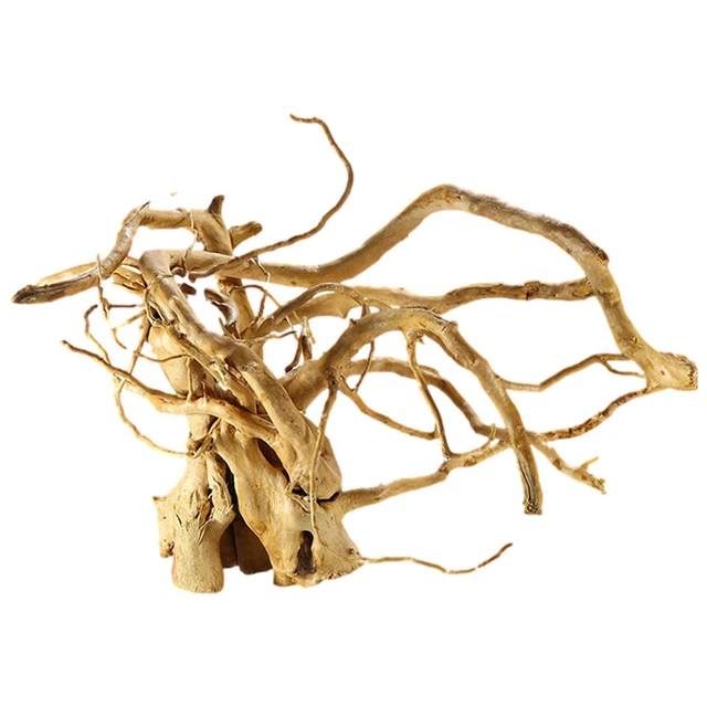 Aquarium Sinkable Driftwood Plant Wood Tree Root Turtle Tank Decoration Ornament
