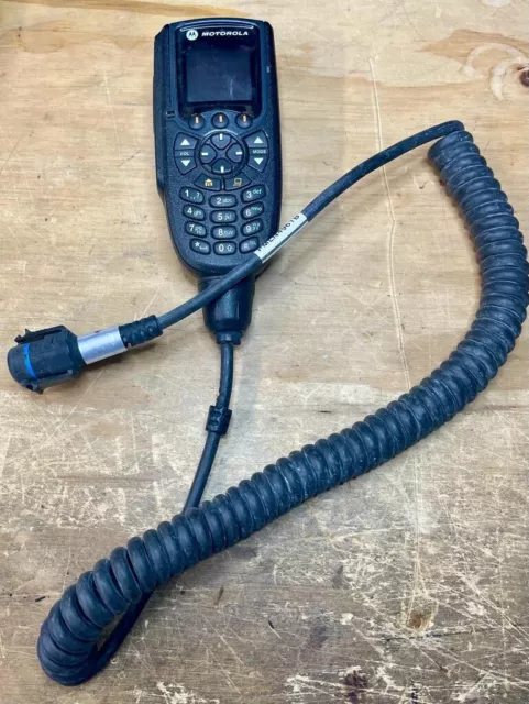 Motorola Pmun1034F Hhch Control Head Microphone Xtl5000 Apx6500 Apx7500 Apx8500